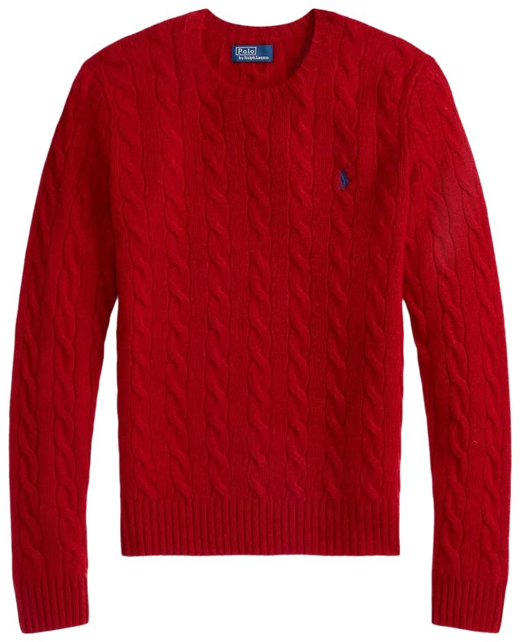 Polo Ralph Lauren Julianna Long Sleeve Pullover Fireside Red