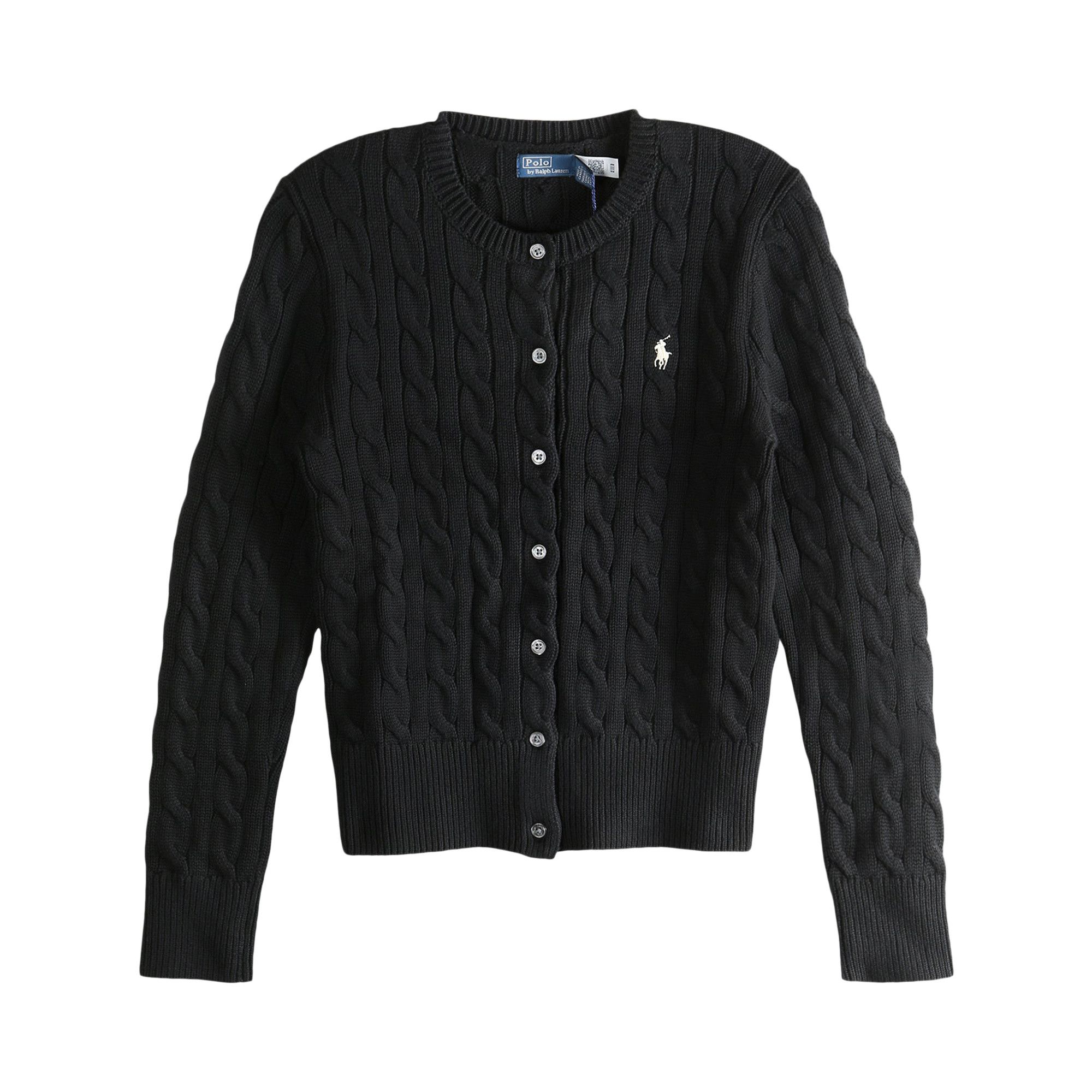 Buy Polo Ralph Lauren Long-Sleeve Cardigan 'Polo Black