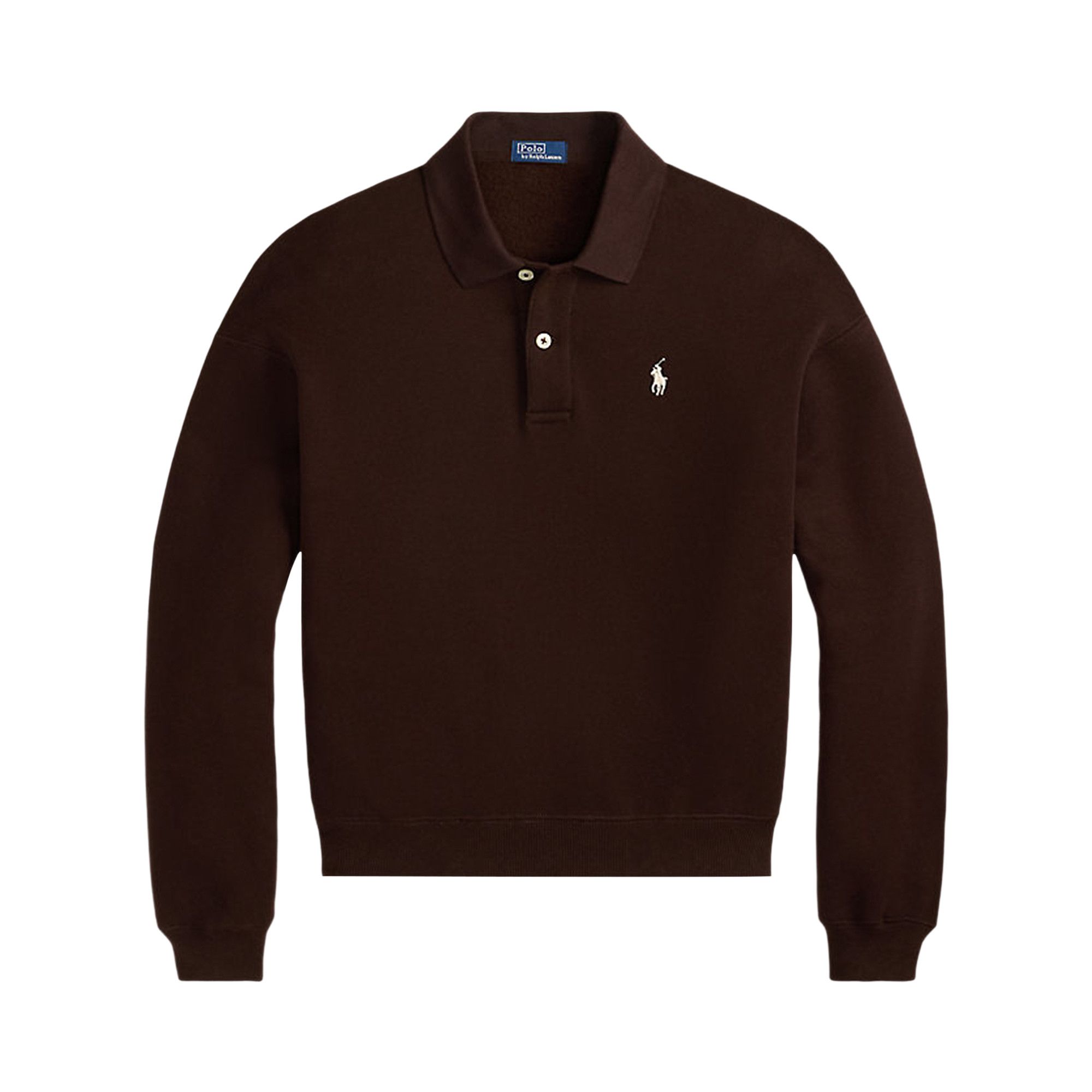 Buy Polo Ralph Lauren Fleece Polo Long-Sleeve Sweatshirt 'Circuit