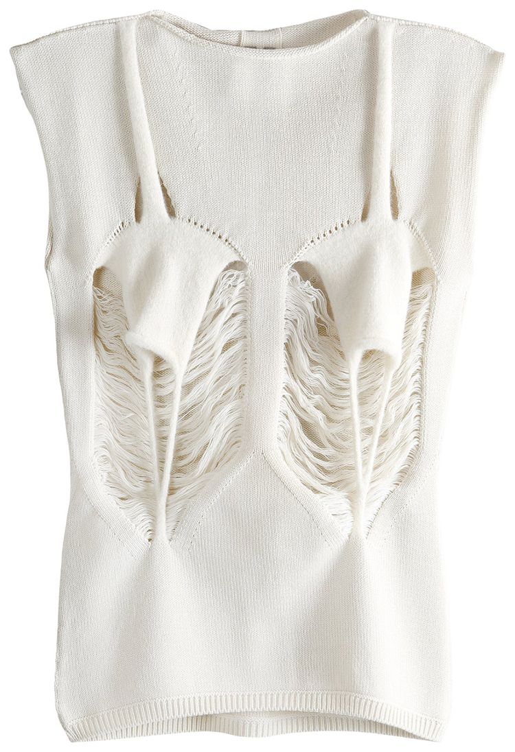 Rick Owens Maglia Tanja Top Natural