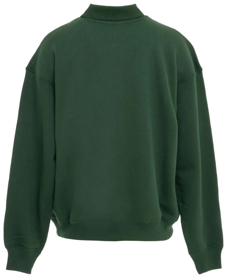 Polo Ralph Lauren Fleece Polo Long Sleeve Sweatshirt Northwest Pine