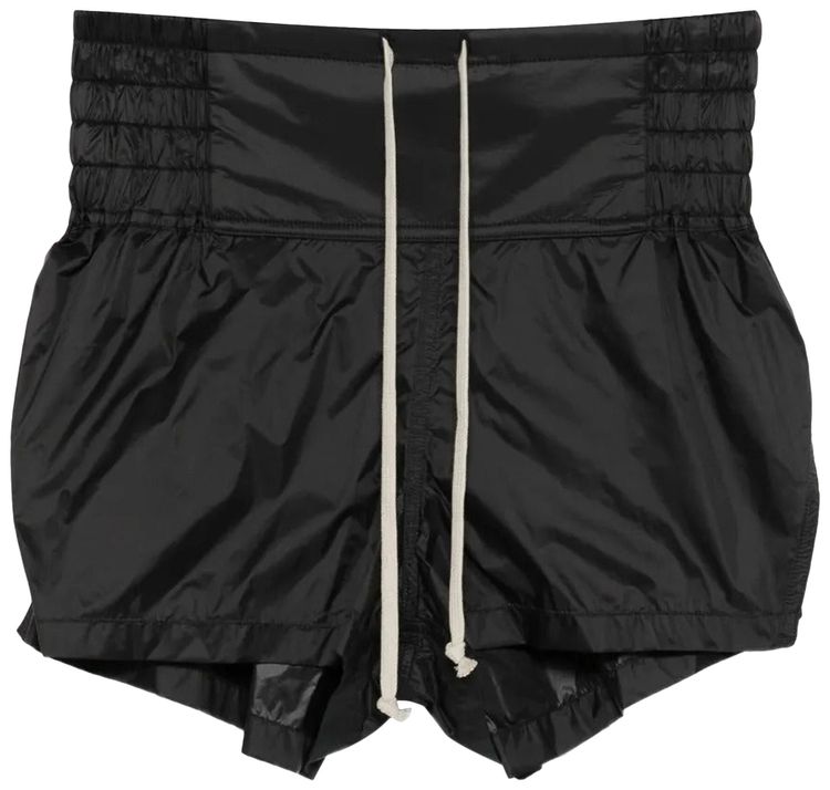 Rick Owens Boxing Shorts Black