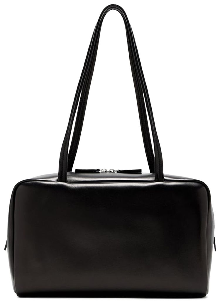 The Row Astra Bowling Handbag Black