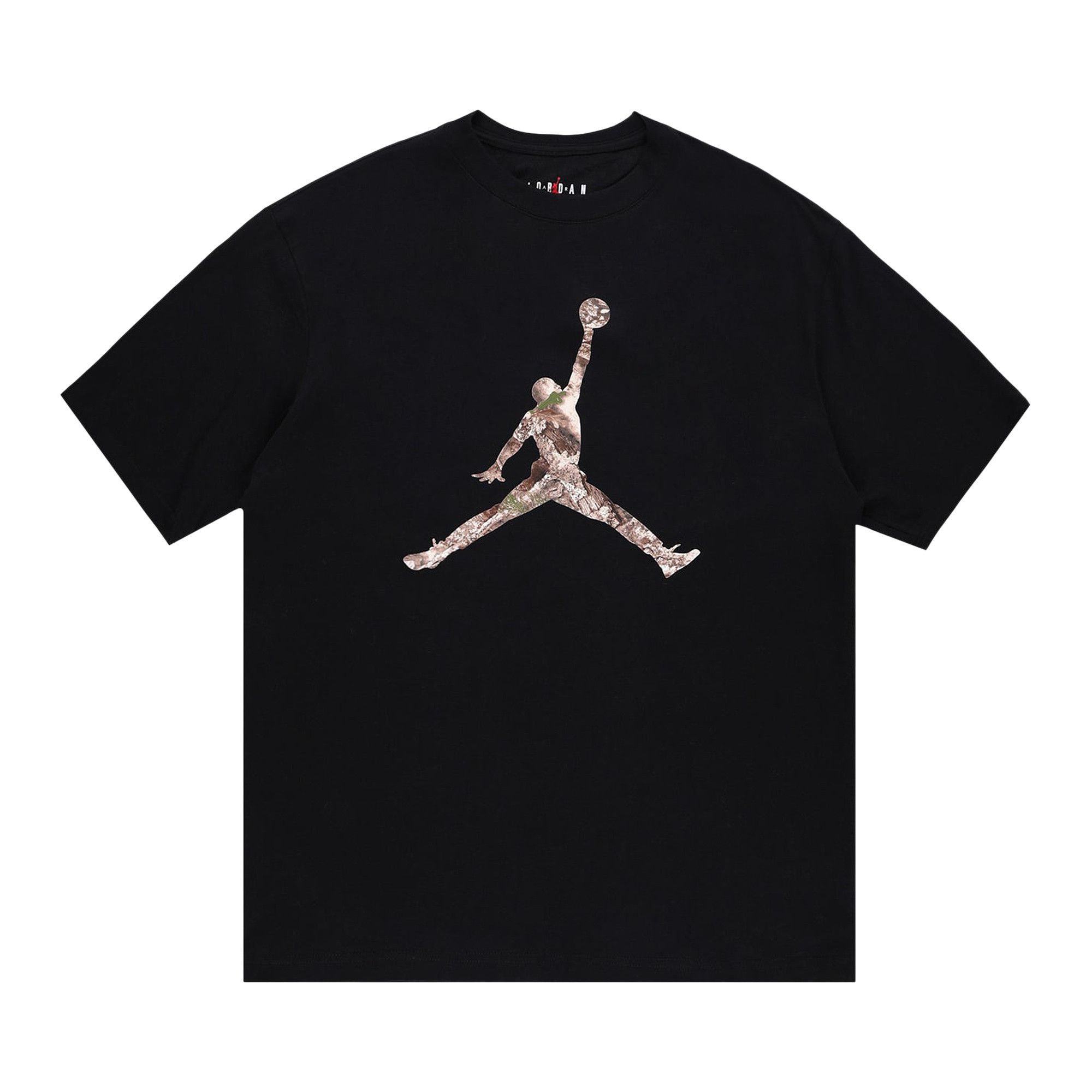 Buy Air Jordan Realtree Jumpman T-Shirt 'Black/Sail' - HQ9016 010