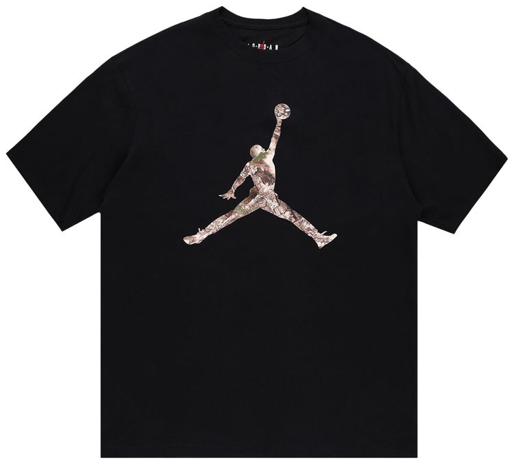 Air Jordan Realtree Jumpman T Shirt BlackSail