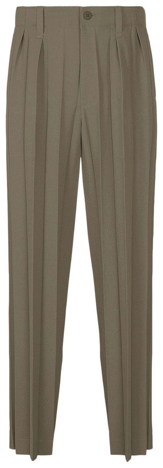 Homme Plisse Issey Miyake Edge Ensemble Pants Khaki