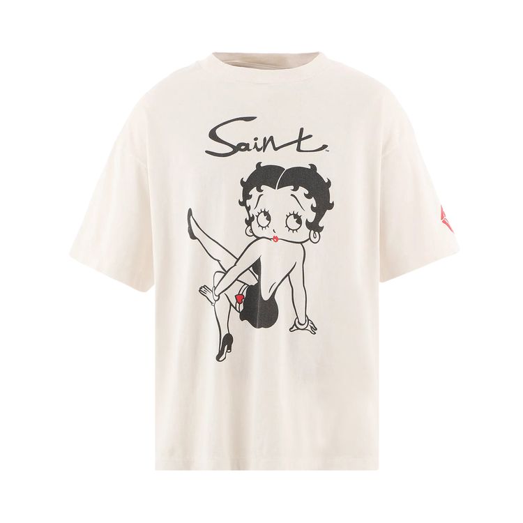 SAINT Mxxxxxx Betty T Shirt White