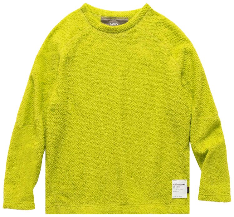 SATISFY Ghostfleece AD Long T Shirt Grenoble Green