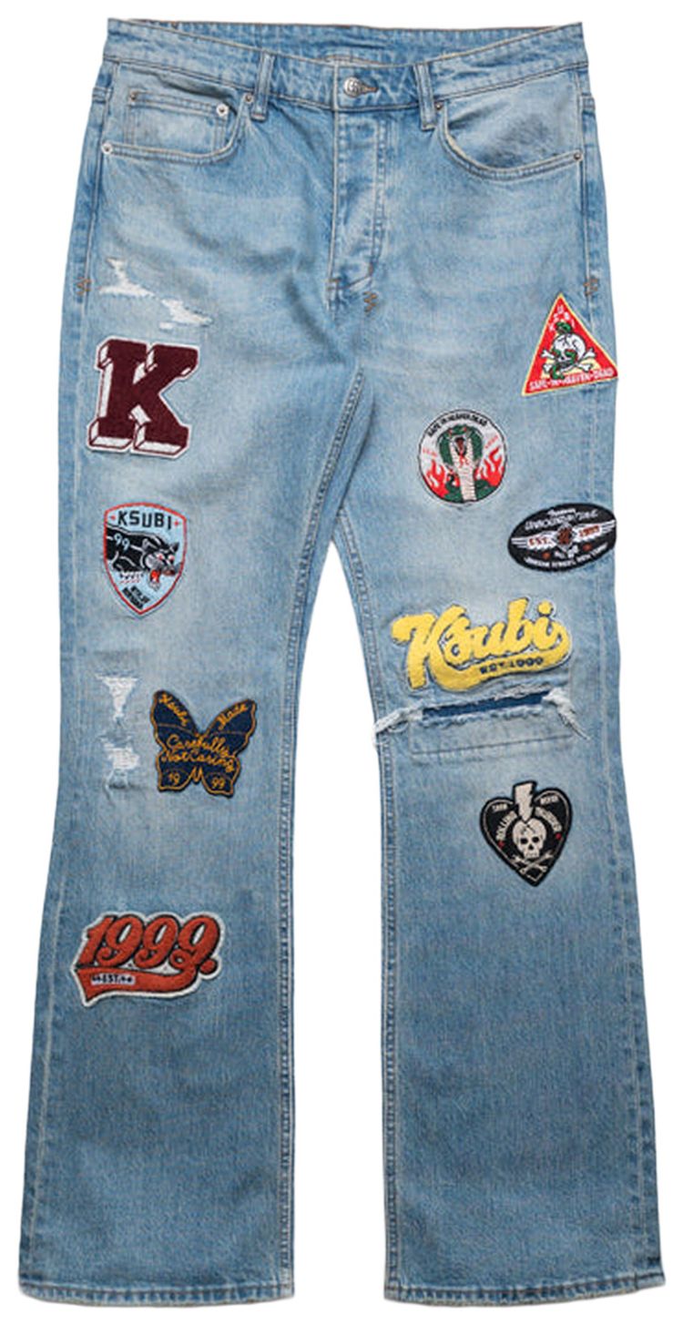 Ksubi Bronko Denim Pant True Patched