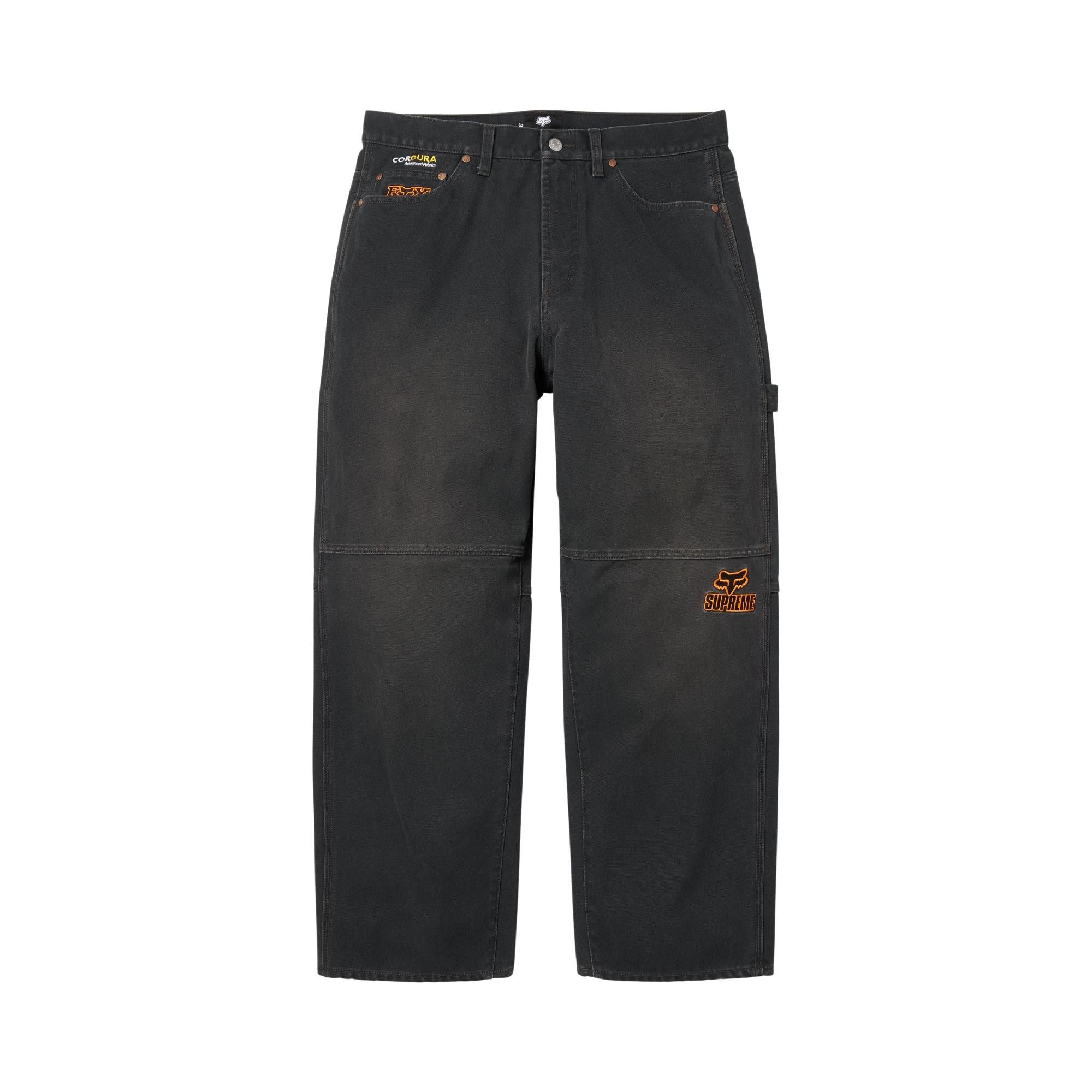 Buy Supreme x Fox Racing Cordura Baggy Jean 'Black' - FW25P60