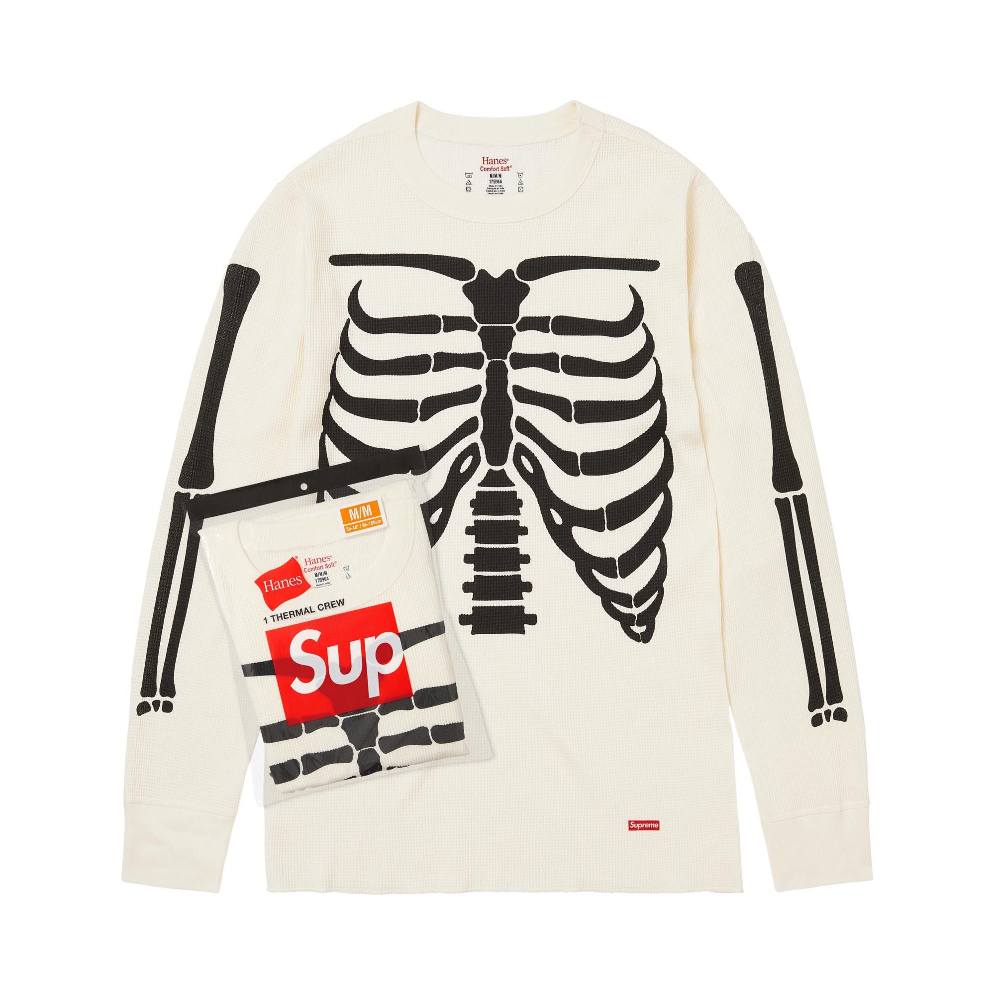 Buy Supreme x Hanes Bones Thermal Crew (1 Pack) 'Natural