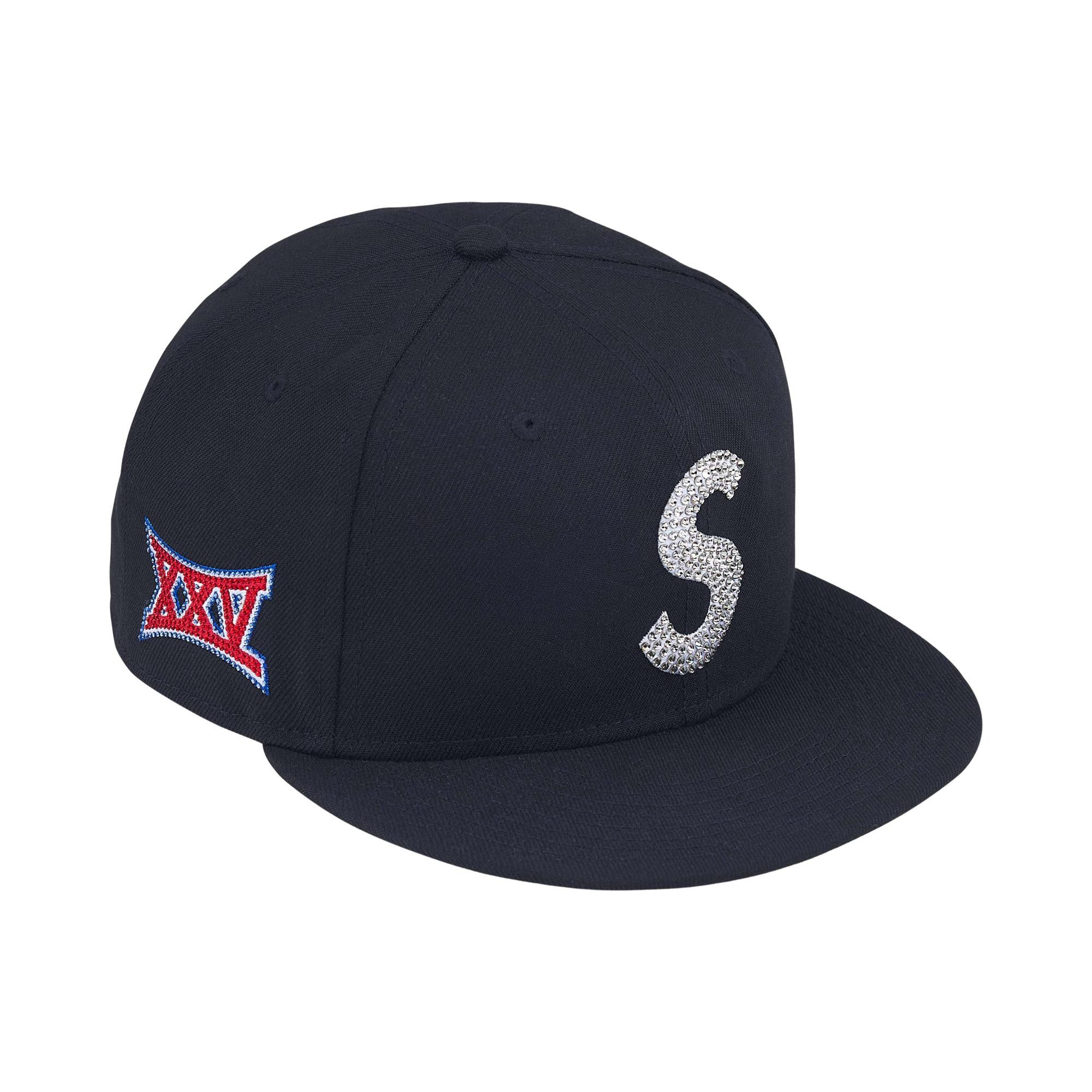 Buy Supreme Swarovski S Logo New Era 'Navy' - FW25H2 NAVY | GOAT