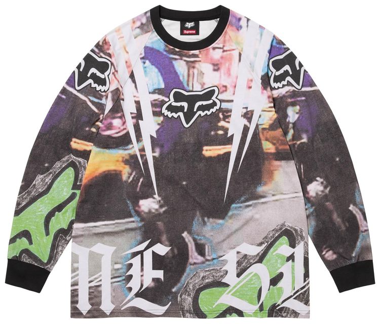 Supreme x Fox Racing Long Sleeve Top Multicolor