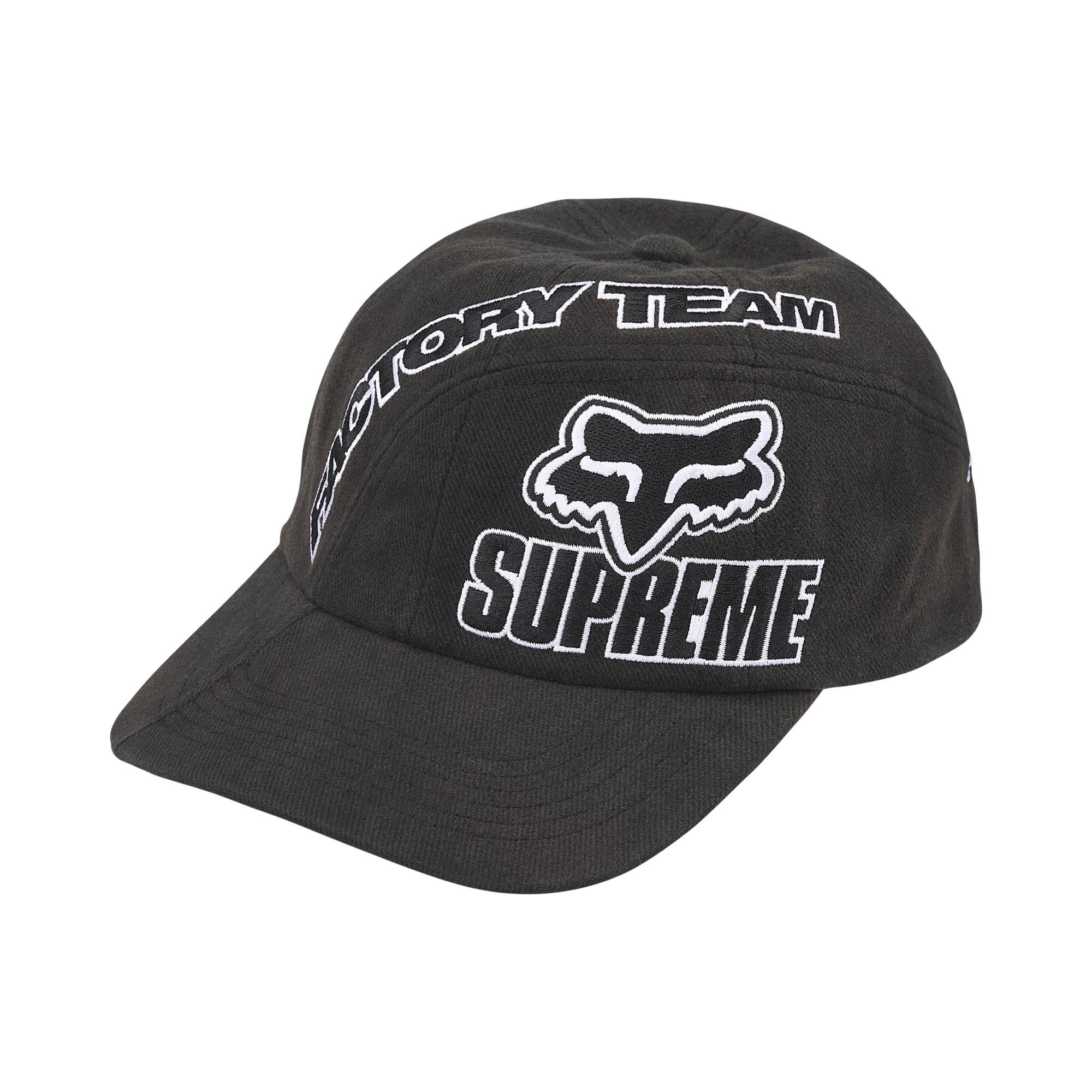Buy Supreme x Fox Racing 6-Panel 'Black' - FW25H81 BLACK | GOAT