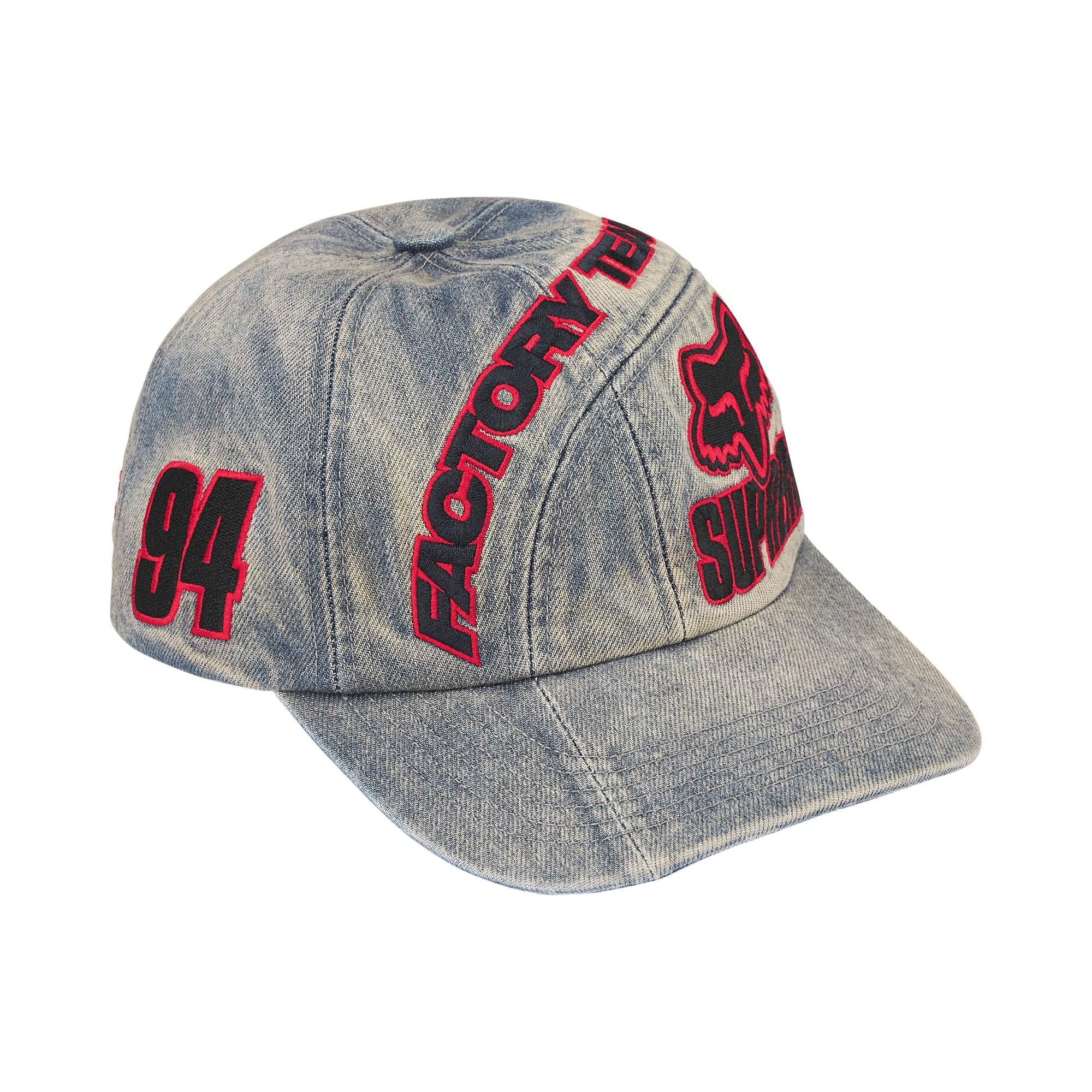 Buy Supreme x Fox Racing 6-Panel 'Denim' - FW25H81 DENIM | GOAT