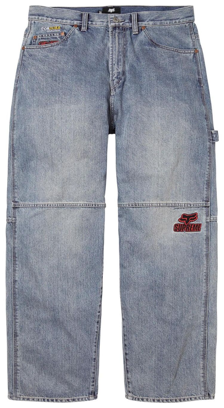 Supreme x Fox Racing Cordura Baggy Jean Denim