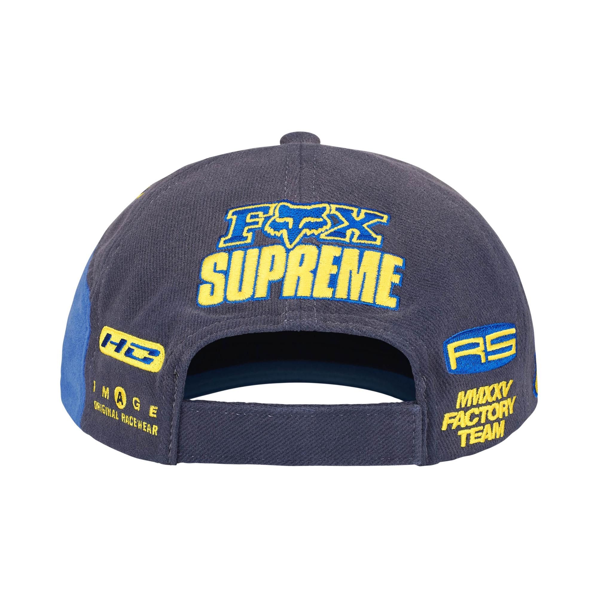 Buy Supreme x Fox Racing 6-Panel 'Navy' - FW25H81 NAVY | GOAT