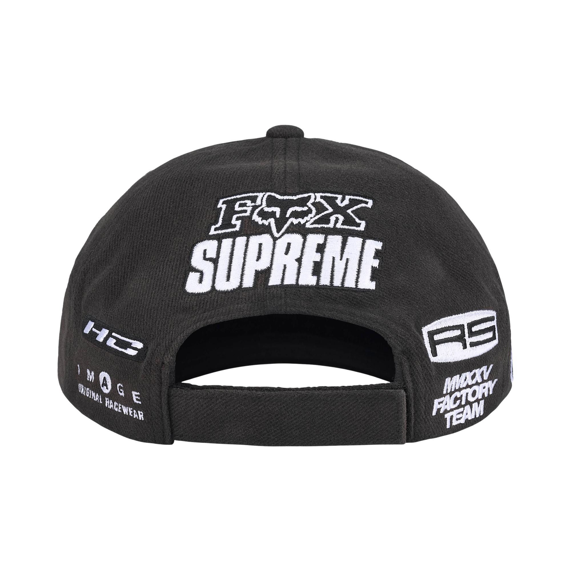 Buy Supreme x Fox Racing 6-Panel 'Black' - FW25H81 BLACK | GOAT
