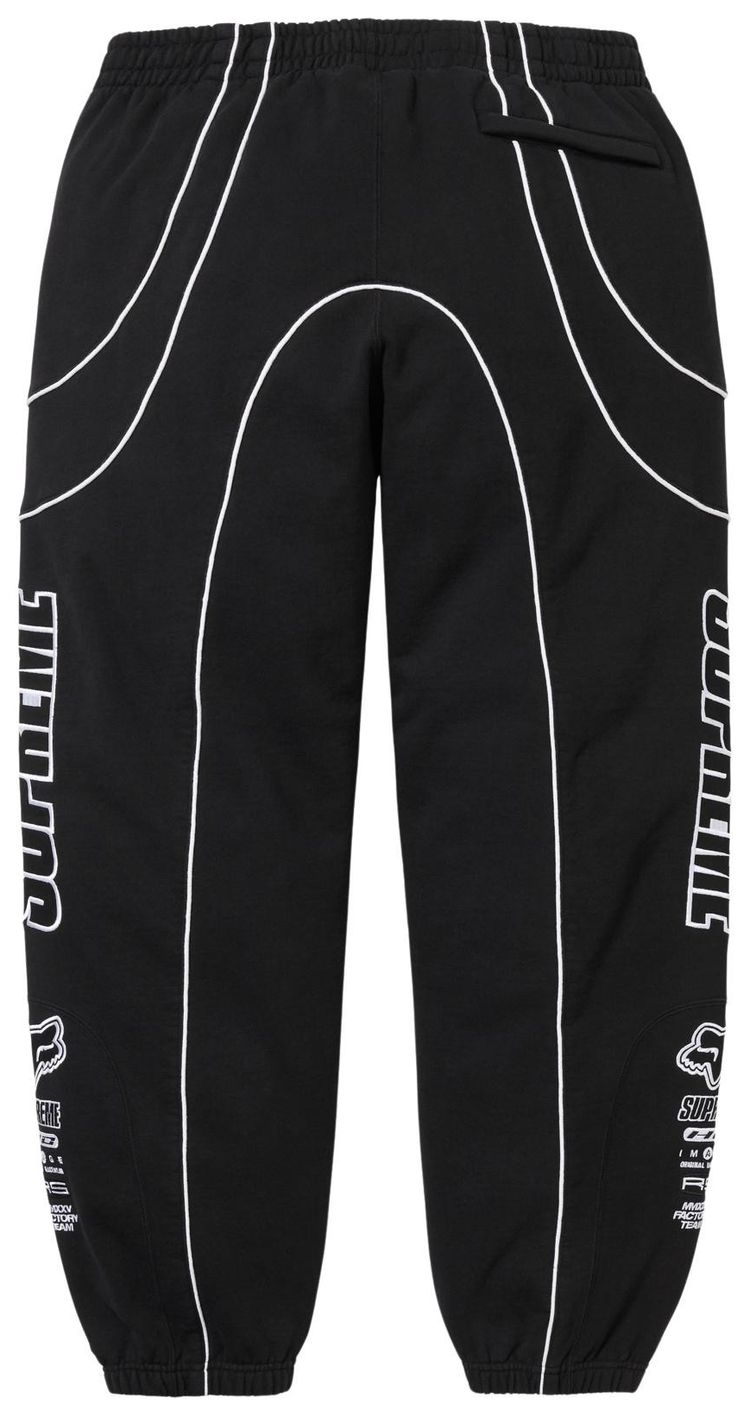 Supreme x Fox Racing Sweatpant Black