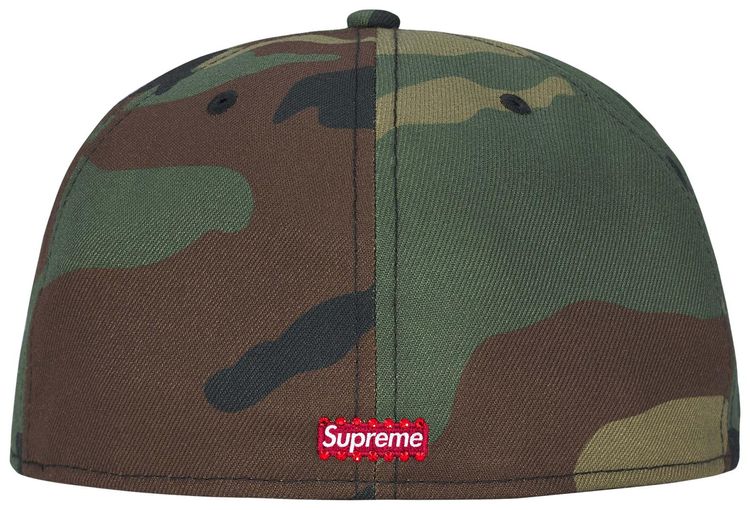 Supreme Swarovski S Logo New Era Woodland Camo