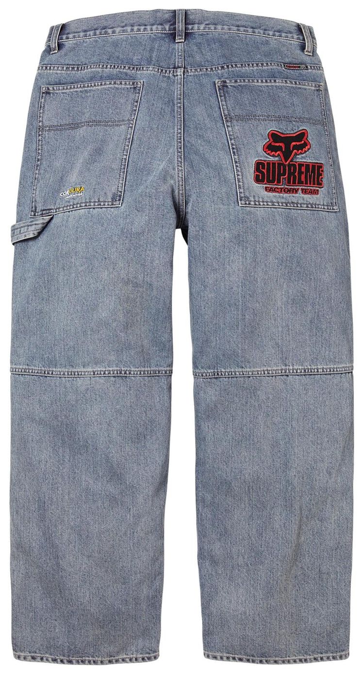 Supreme x Fox Racing Cordura Baggy Jean Denim