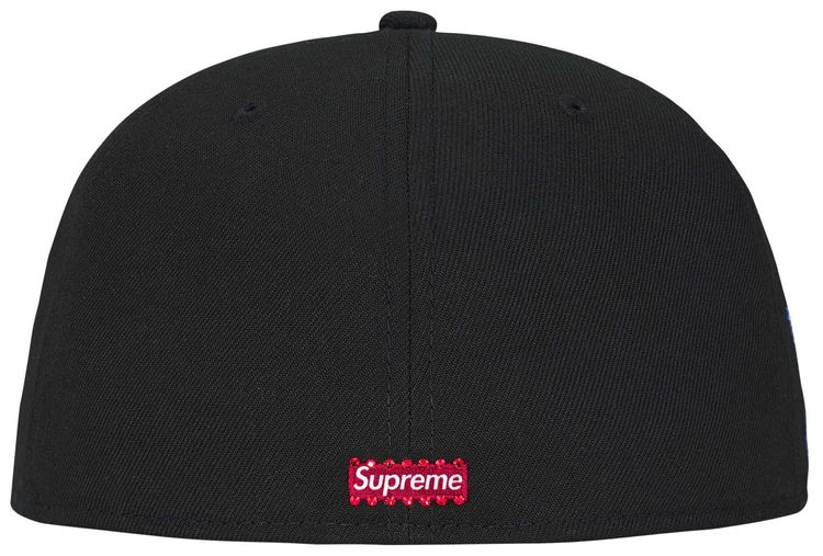 Supreme Swarovski S Logo New Era Black