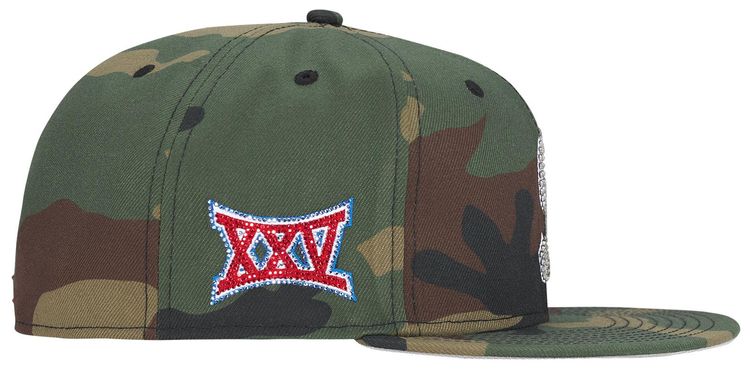 Supreme Swarovski S Logo New Era Woodland Camo