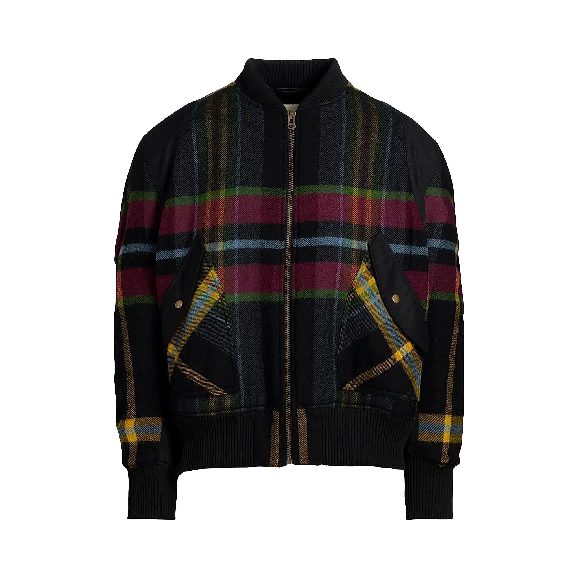 【23AW】NICHOLAS DALEY BIG MAC COAT BLACK Buy Nicholas Daley Blanket Bomber Jacket 'Black' - ND AW25 BMR NGT