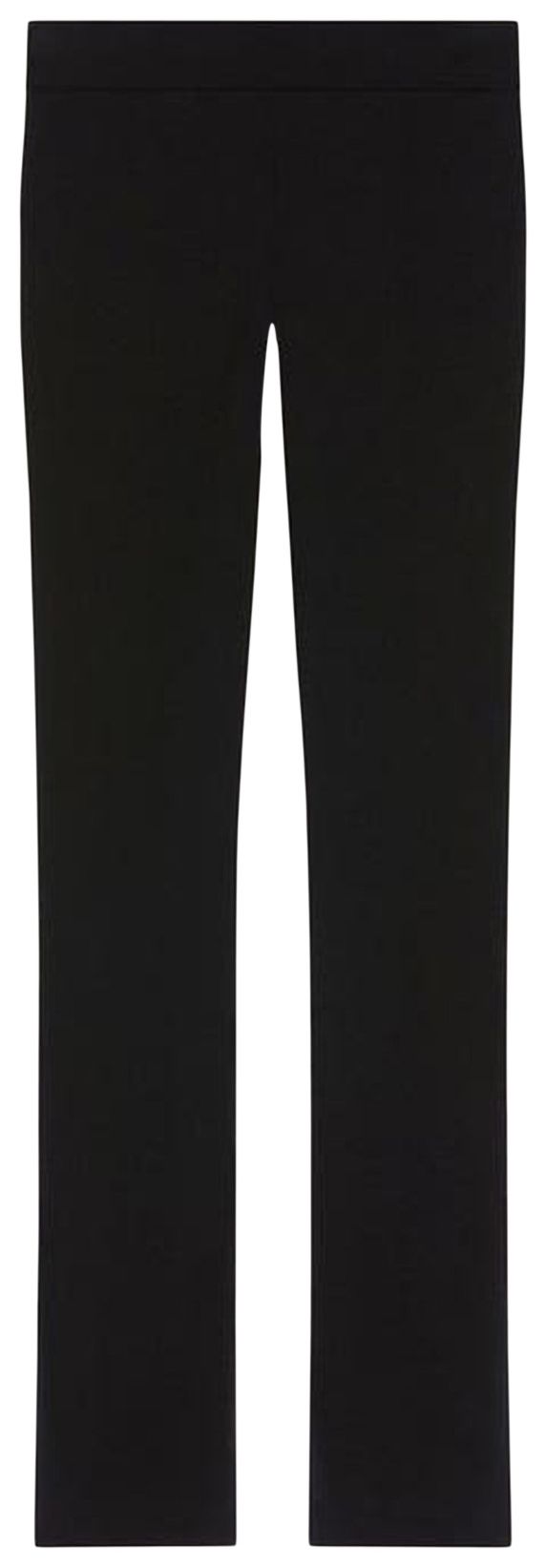 Courreges Double Hem Interlock Pants Black