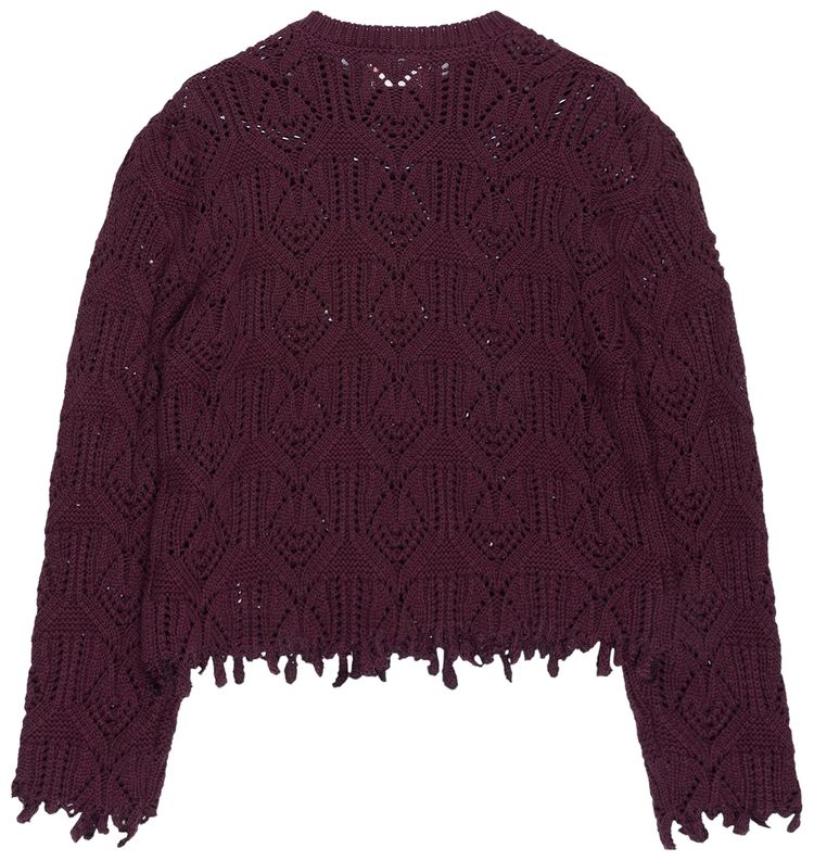 Honor The Gift Cable Sweater Berry