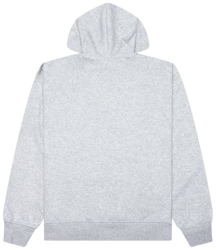 Air Jordan Brooklyn Full Zip Hoodie Grey HeatherWhite