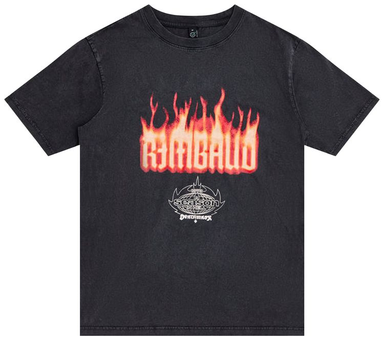 DEATHMASK Rimbaud A Season In Hell Tour T Shirt Black