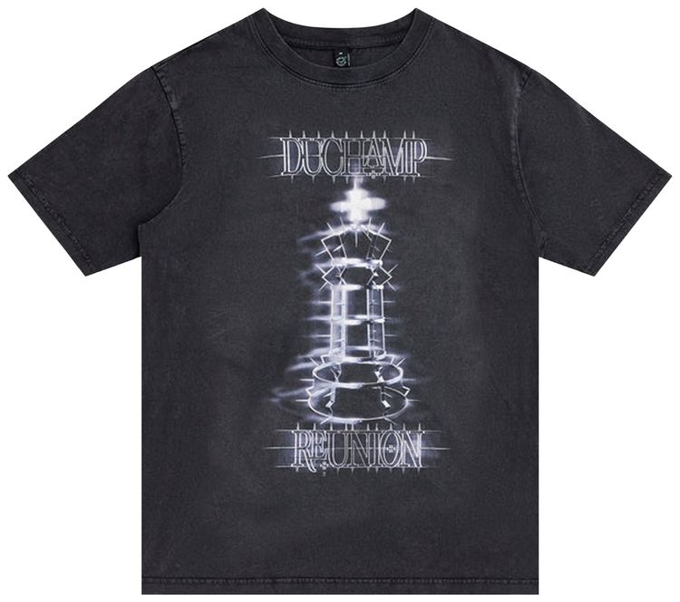 DEATHMASK Duchamp Vs Cage Reunion Tour T Shirt Black