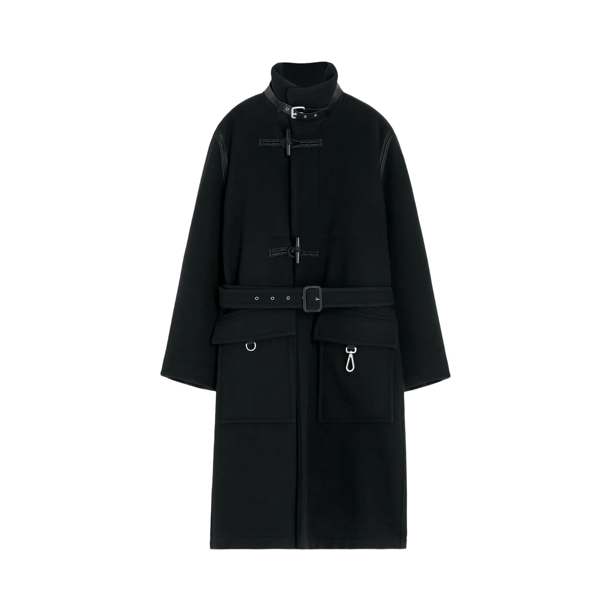 Buy Lemaire Duffle Coat 'Black' - CO1112 LF1116 BK99 | GOAT