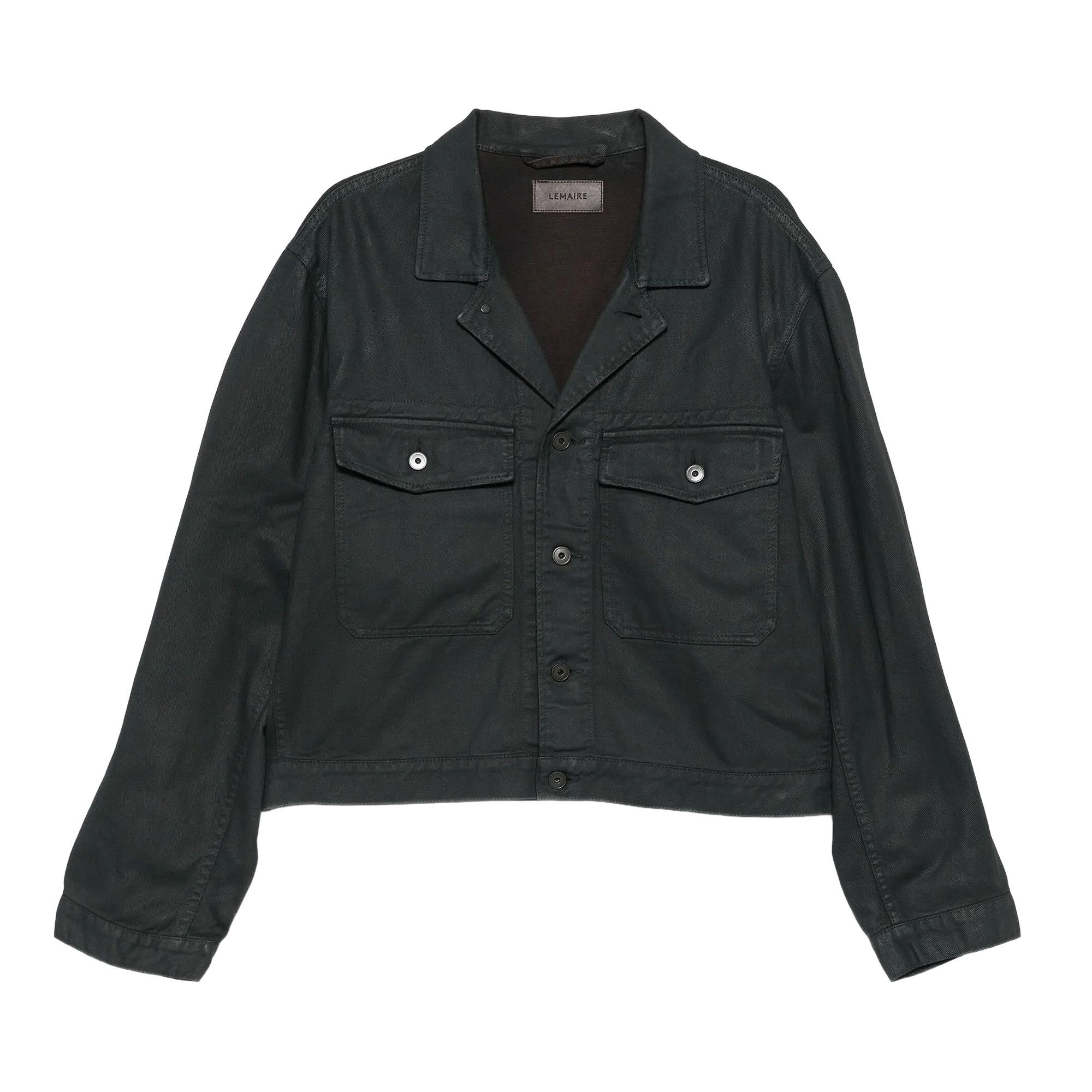 Buy Lemaire Trucker Jacket 'Coal' - OW1188 LD1059 BK99 | GOAT