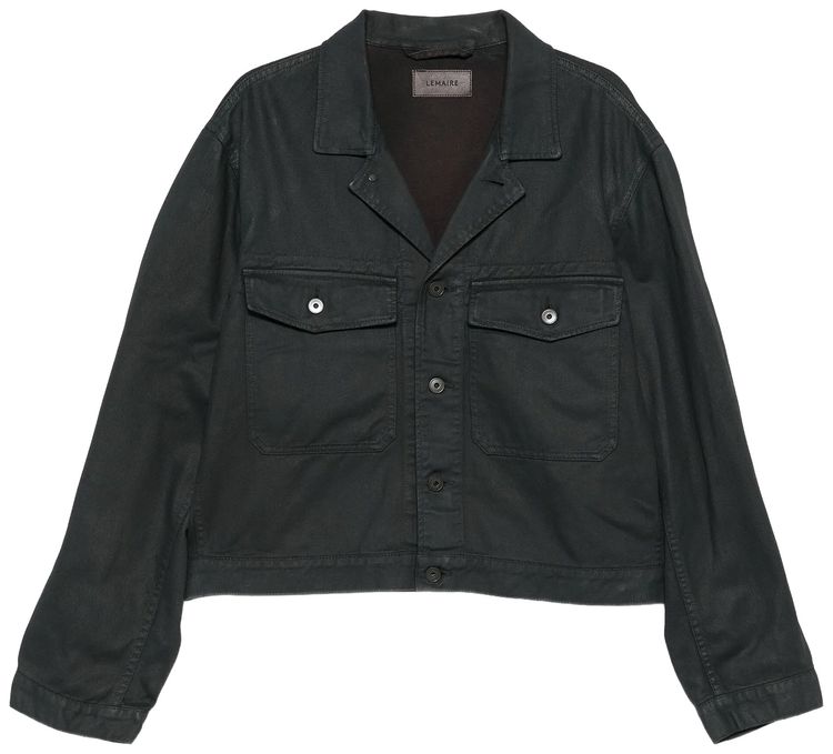 Lemaire Trucker Jacket Coal