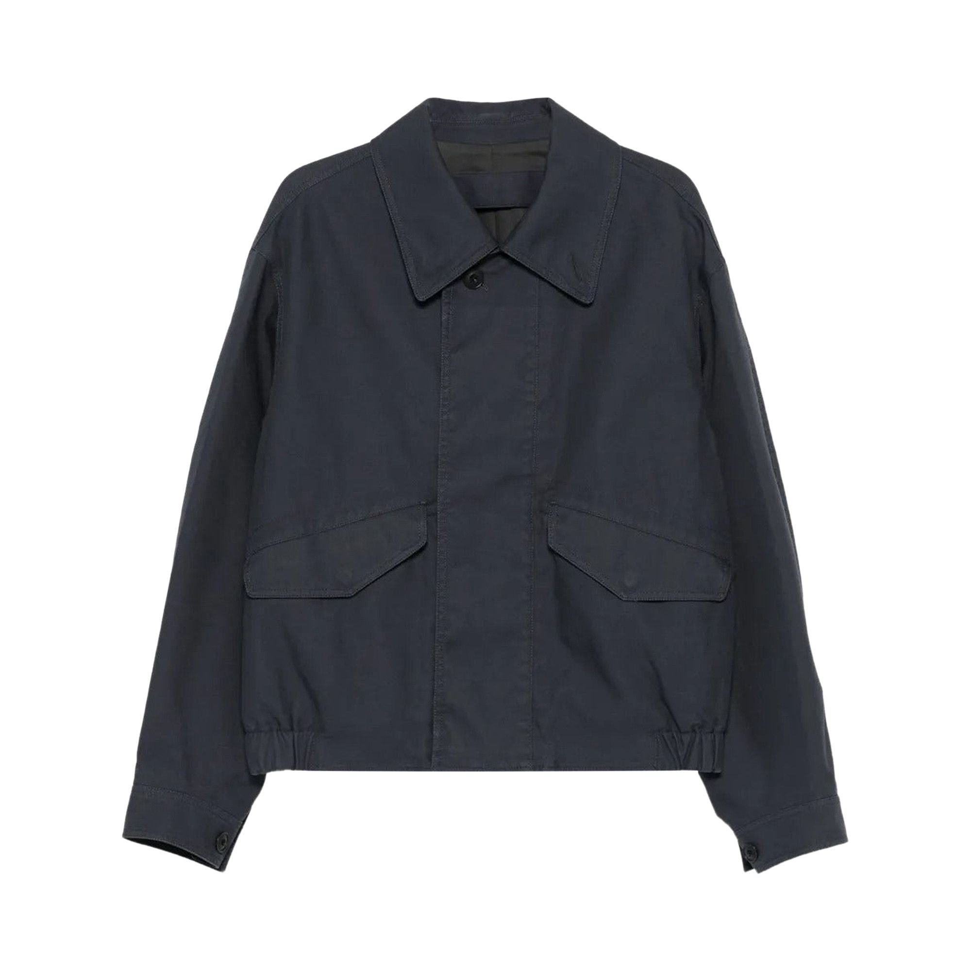Buy Lemaire Boxy Blouson Coat 'Graphite Blue' - OW1169 LF1452 BK87