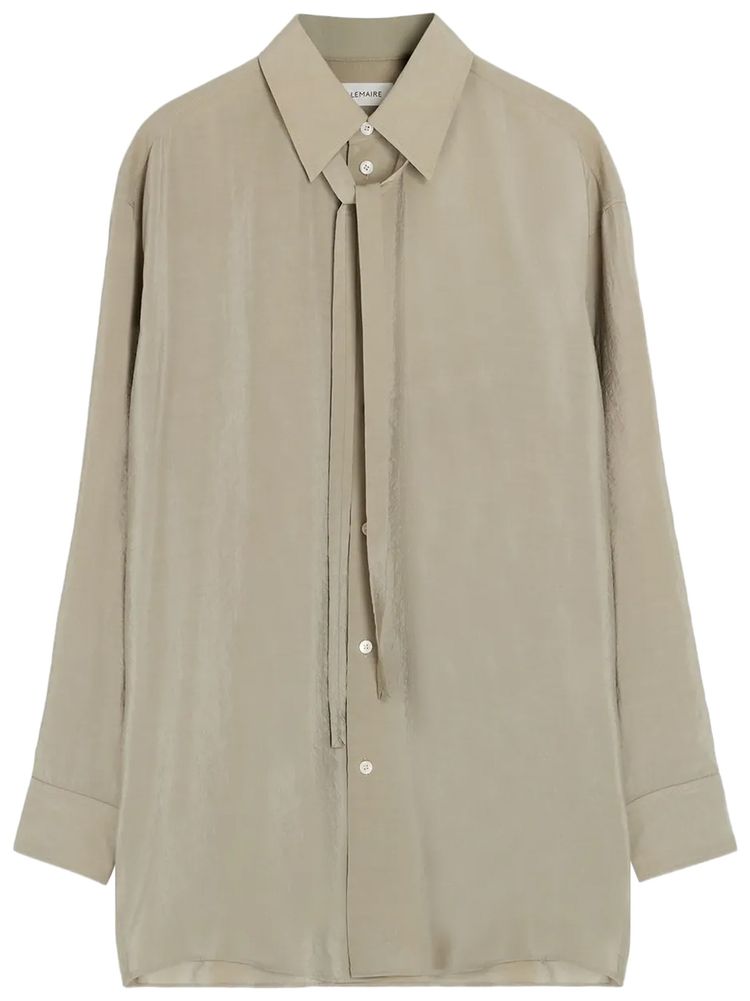 Lemaire Long Shirt Natural Clay