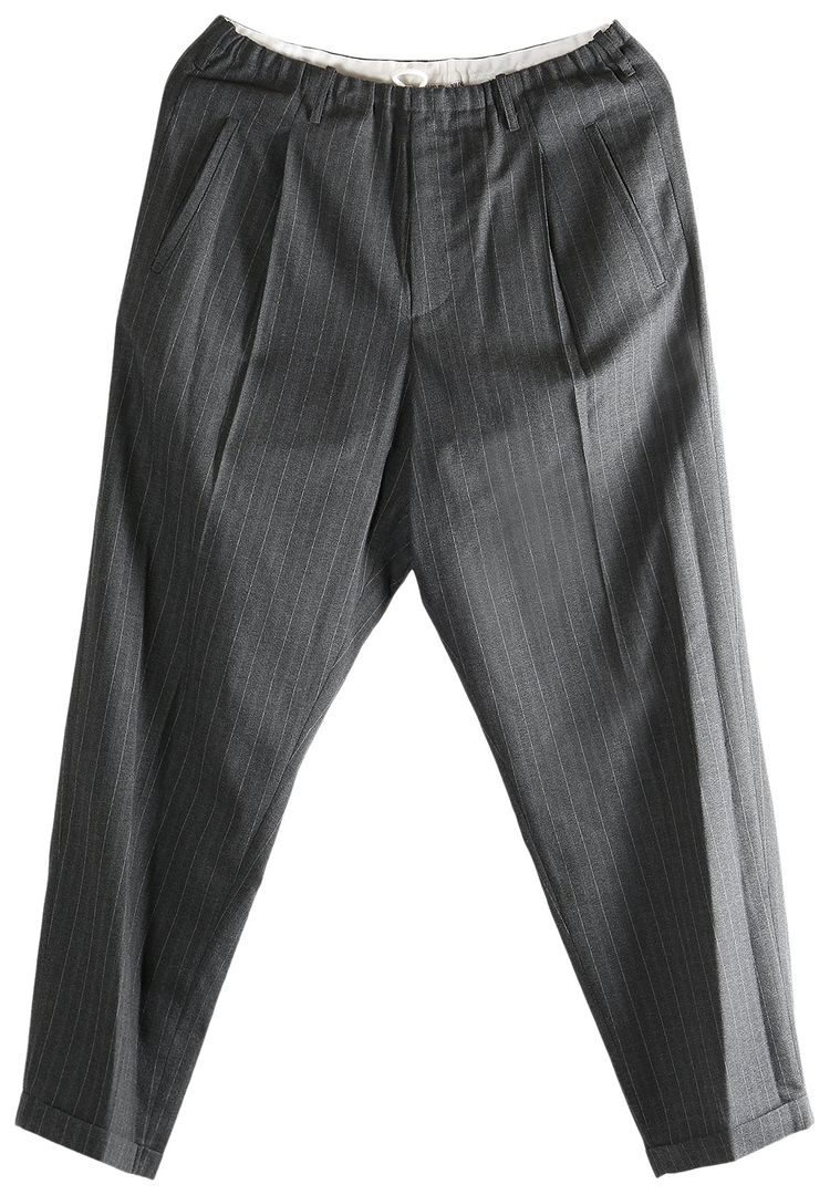 Magliano Peoples Pants Striped Grey