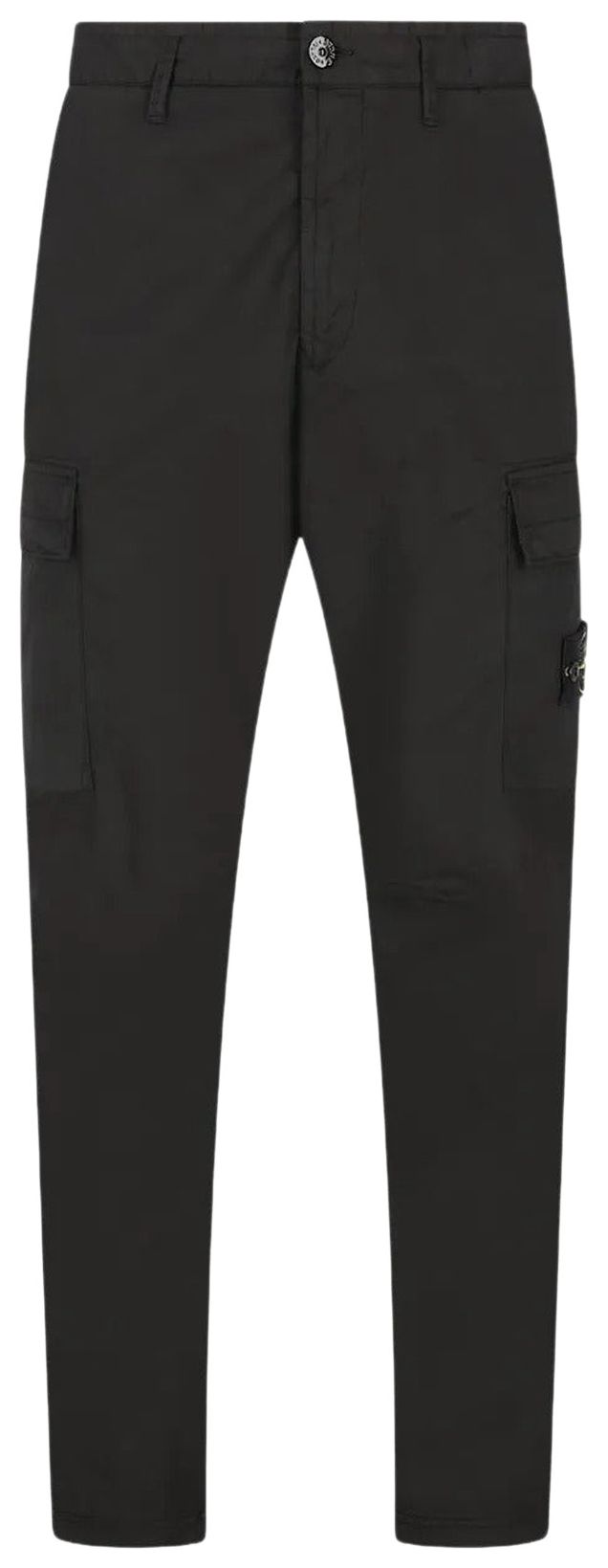 Stone Island Casual Cargo Pocket Trousers Black