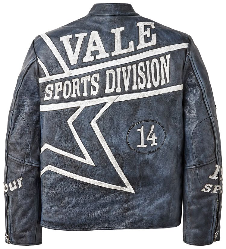 Vale Forever Black Flag Motocroxxx Jacket Monochrome