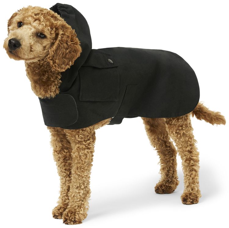 Palace x Barbour Dog Coat Black
