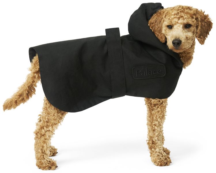 Palace x Barbour Dog Coat Black