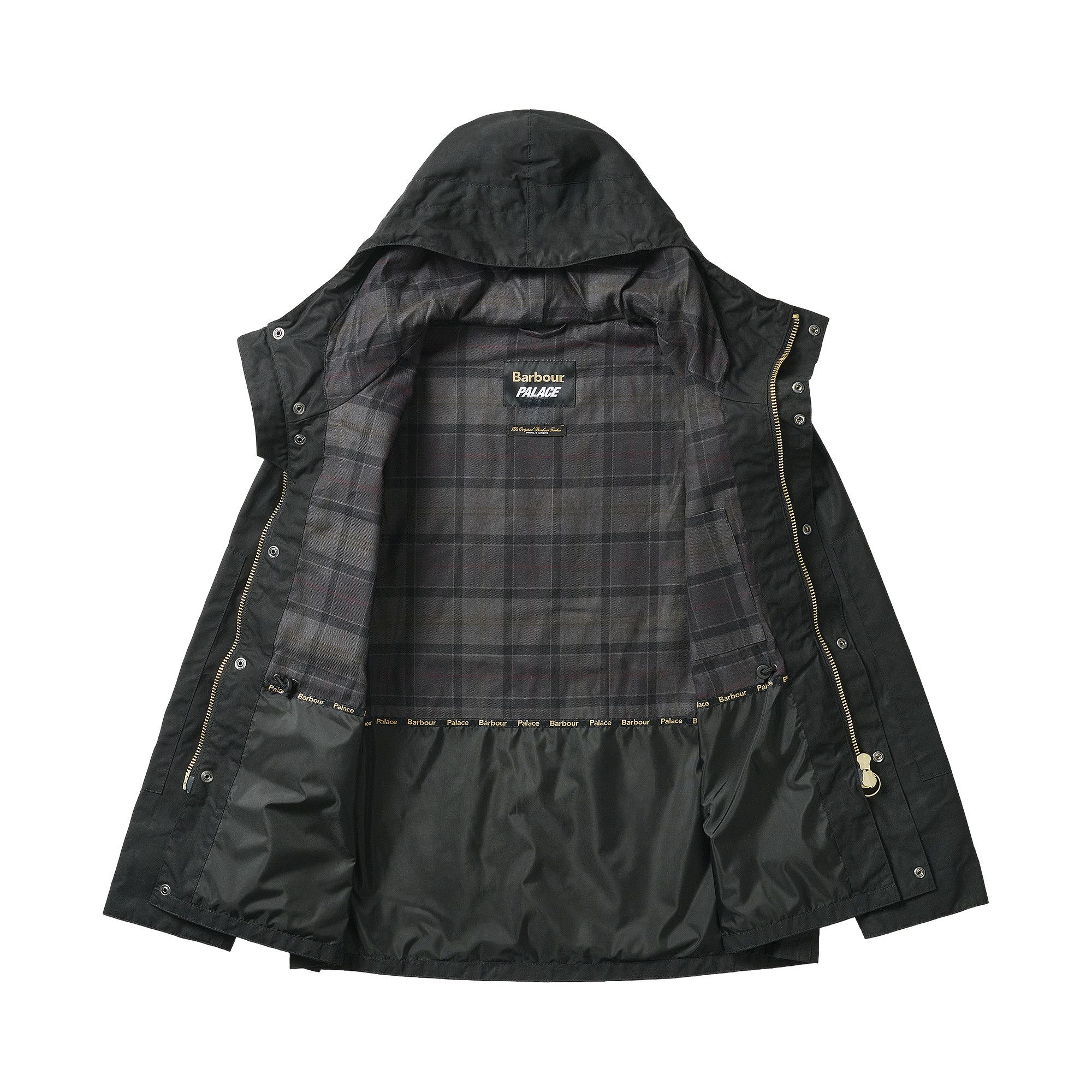 Buy Palace x Barbour Field Casual Jacket 'Black' - MCA1078BK11 | GOAT