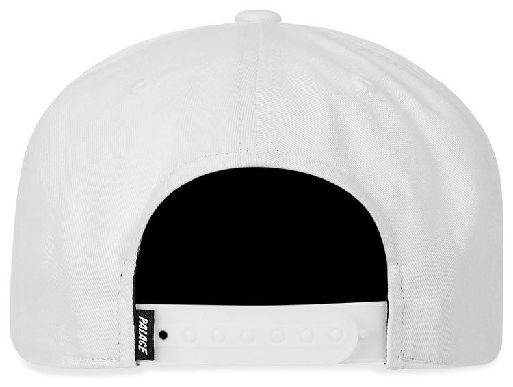 Palace 9 P Frame 5 Panel Snapback White