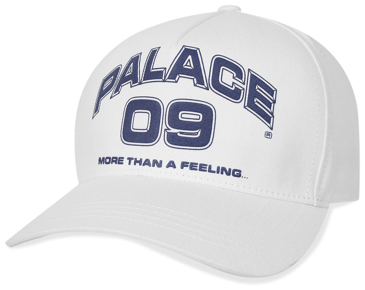 Palace 9 P Frame 5 Panel Snapback White