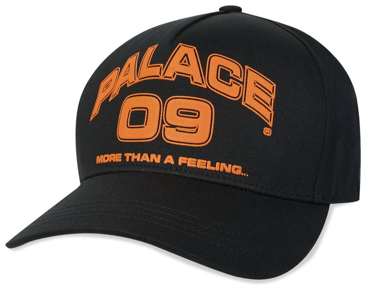 Palace 9 P Frame 5 Panel Snapback Black