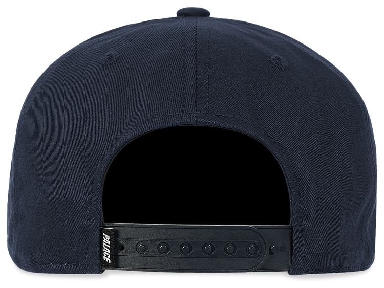 Palace 9 P Frame 5 Panel Snapback Navy