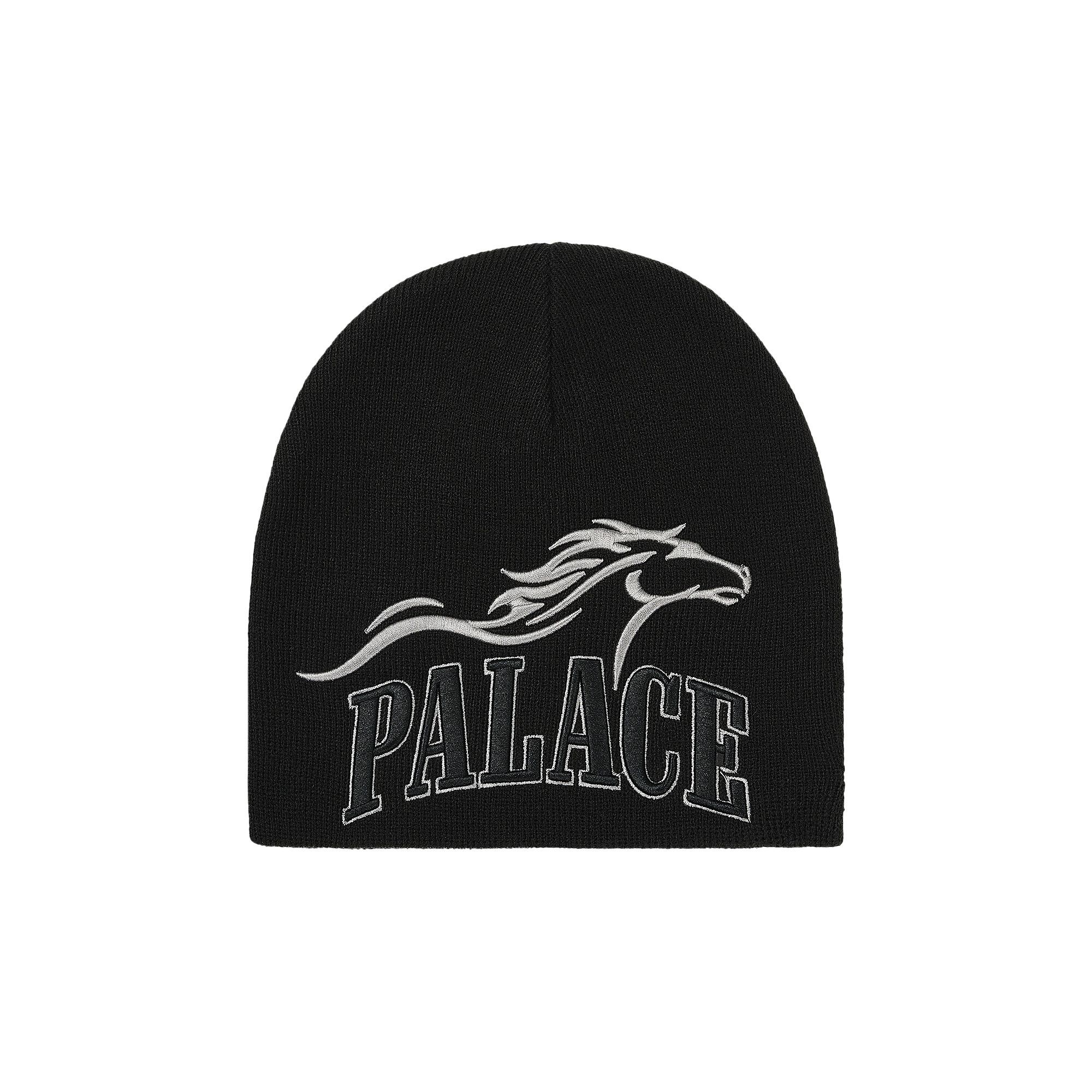 Buy Palace Horsepower Nein Cuff Beanie 'Black' - P29BN054 | GOAT