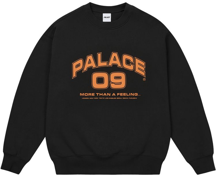 Palace More Than A Feeling Crew Black